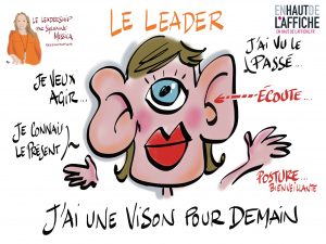 Webinaire leadership en temps de crise de Sylvaine Messica illustré en direct par Philippe-Elie Kassabi
